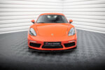 Maxton front splitter V.2 for Porsche 718 Cayman 982c