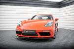 Maxton front splitter V.2 for Porsche 718 Cayman 982c