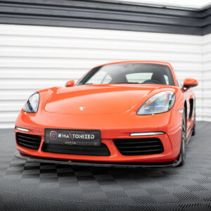 Maxton prednji splitter V.2 za Porsche 718 Cayman 982c
