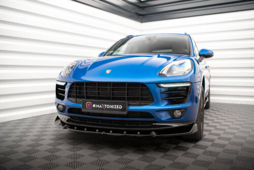Maxton front splitter V.2 for Porsche Macan Mk1