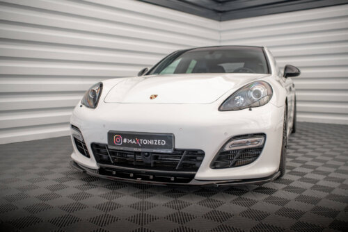 Maxton front splitter V.2 for Porsche Panamera Turbo Sport Design Package 970