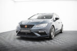 Maxton front splitter V.2 for Seat Leon Cupra / FR Mk3 FL