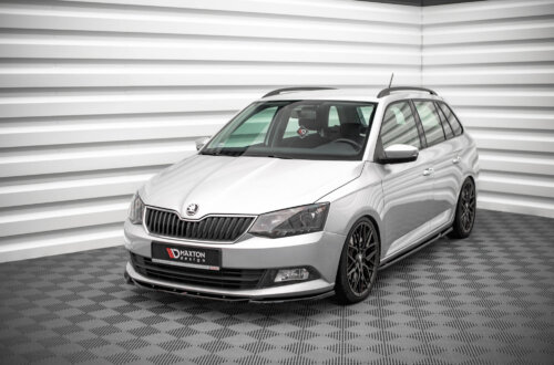 Maxton front splitter V.2 for Skoda Fabia Mk3
