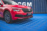 Maxton front splitter V.2 for Skoda Kamiq Mk1