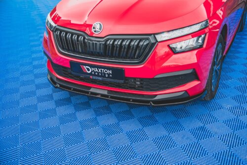 Maxton front splitter V.2 for Skoda Kamiq Mk1