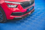 Maxton front splitter V.2 for Skoda Kamiq Mk1