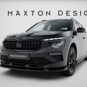 Maxton front splitter V.2 for Skoda Kamiq Monte Carlo Mk1 Facelift