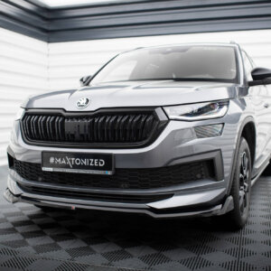 Maxton prednji splitter V.2 za Skoda Kodiaq Sportline Mk1 Facelift