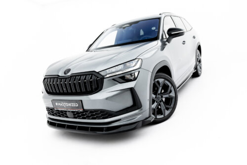 Maxton front splitter V.2 for Skoda Kodiaq Sportline Mk2