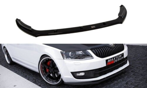 Maxton front splitter V.2 for Skoda Octavia Mk3