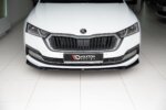 Maxton front splitter V.2 for Skoda Octavia Mk4