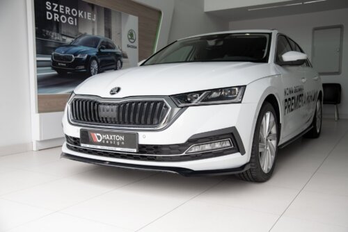 Maxton front splitter V.2 for Skoda Octavia Mk4