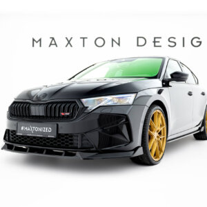 Maxton prednji splitter V.2 za Skoda Octavia RS Liftback / Combi Mk4 Facelift