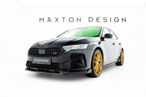 Maxton prednji splitter V.2 za Skoda Octavia RS Liftback / Combi Mk4 Facelift