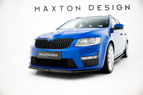 Maxton front splitter V.2 for Skoda Octavia RS Mk3