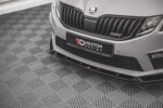 Maxton prednji splitter V.2 za Skoda Octavia RS Mk3 Facelift