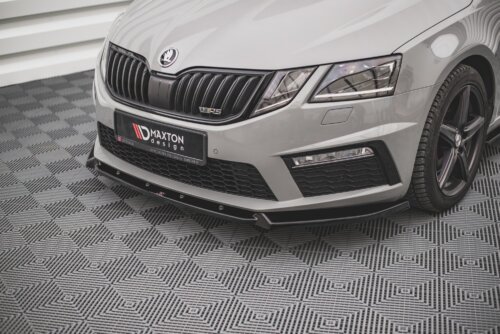 Maxton prednji splitter V.2 za Skoda Octavia RS Mk3 Facelift