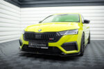 Maxton front splitter V.2 for Skoda Octavia RS Mk4