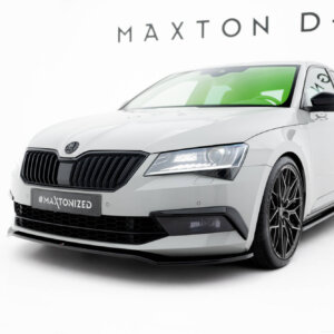 Maxton prednji splitter V.2 za Skoda Superb Liftback / Combi Mk3