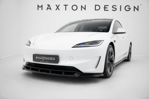 Maxton front splitter V.2 for Tesla Model 3 Performance Mk1 Facelift