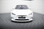 Maxton front splitter V.2 for Tesla Model S Plaid Mk1 Facelift