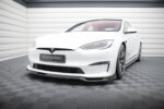 Maxton front splitter V.2 for Tesla Model S Plaid Mk1 Facelift