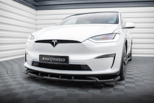 Maxton front splitter V.2 for Tesla Model X Mk1 Facelift