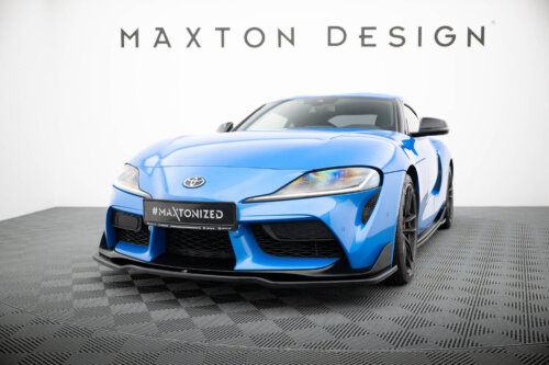 Maxton front splitter V.2 for Toyota Supra Mk5