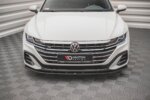Maxton front splitter V.2 for Volkswagen Arteon R-Line Sedan / Shooting Brake Mk1 Facelift