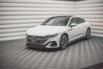 Maxton front splitter V.2 for Volkswagen Arteon R-Line Sedan / Shooting Brake Mk1 Facelift