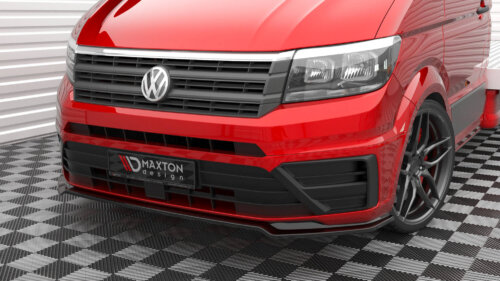 Maxton front splitter V.2 for Volkswagen Crafter Mk2