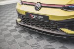 Maxton front splitter V.2 for Volkswagen Golf GTI Clubsport Mk8