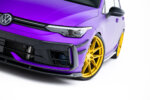Maxton prednji splitter V.2 za Volkswagen Golf R Hatchback Mk8 Facelift
