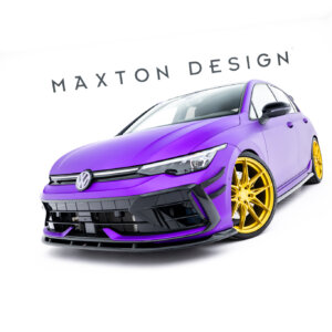 Maxton prednji splitter V.2 za Volkswagen Golf R Hatchback Mk8 Facelift