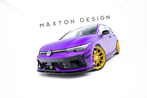 Maxton prednji splitter V.2 za Volkswagen Golf R Hatchback Mk8 Facelift