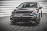 Maxton front splitter V.2 for Volkswagen Golf R Hatchback / Variant Mk8