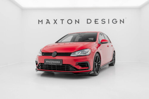Maxton prednji splitter V.2 za Volkswagen Golf R / R-Line Mk7 Facelift