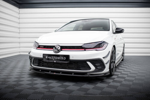 Maxton front splitter V.2 for Volkswagen Polo GTI Mk6 Facelift