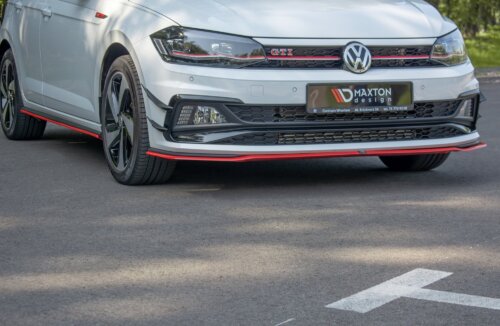 Maxton prednji splitter V.2 za Volkswagen Polo GTI / R-line Mk6