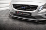 Maxton front splitter V.2 for Volvo S60 R-Design Mk2