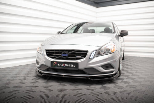 Maxton front splitter V.2 for Volvo S60 R-Design Mk2