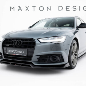 Maxton front splitter V.3 for Audi A6 / A6 C7 S-line/ S6 C7 Facelift