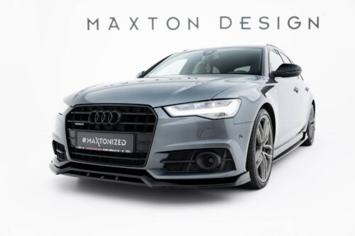 Maxton front splitter V.3 for Audi A6 / A6 C7 S-line/ S6 C7 Facelift