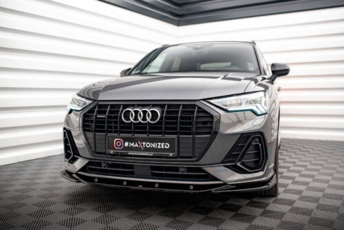 Maxton front splitter V.3 for Audi Q3 Sportback / SUV S-Line F3