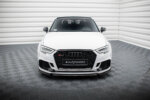 Maxton front splitter V.3 for Audi RS3 Sedan 8V Facelift