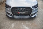 Maxton front splitter V.3 for Audi S3 / A3 S-Line 8V FL Sedan