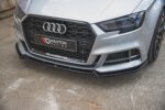 Maxton front splitter V.3 for Audi S3 / A3 S-Line 8V FL Sedan