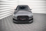 Maxton prednji splitter V.3 za Audi S3 / A3 S-Line Sportback 8V Facelift