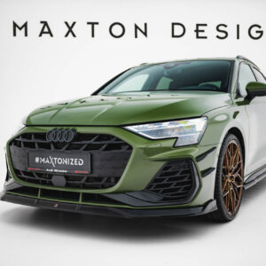 Maxton front splitter V.3 for Audi S3 Sportback / A3 S-line Sportback 8Y Facelift
