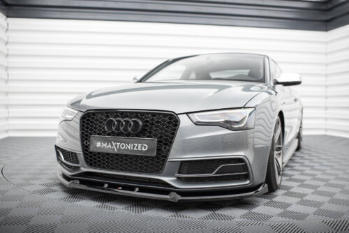 Maxton front splitter V.3 for Audi S5 / A5 S-Line 8T Facelift
